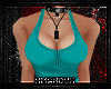 Busty Teal Sports Bra