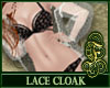 Lace Cloak White