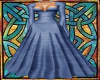 Blue Alegra Gown