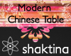 modern chinese table