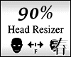 head resizer 90%
