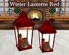 Winter Lanterns Red