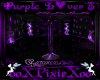 purple lovers Candles