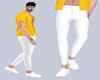 Miles White&Yellow Pants