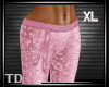 TD l Pink Lace Pants XL