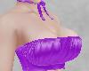 A~  Violet Modern Halter