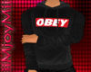 !ARY! OBEY Hoody Blk