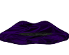 Purple lip chair