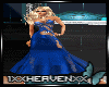 Eve's Elegant Blue Gown
