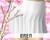 b. white tennis skirt