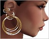 Gold Mega Earrings