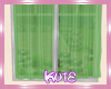 Animated Mint Curtains