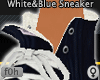 f0h White&Blue Sneaker