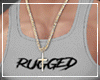 Rugged tee grey