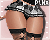 PX! Argyle Skirt Black