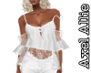 AA White Lace Spring Top