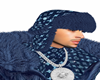 Trenchez blue fur hat