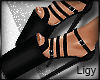 Lg.Fern Black Heels