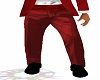 Italian Tuxedo Pants-red