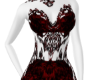 TL Red Date Gown