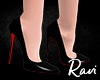 R. Ella Black Heels