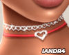 VDay Red Choker