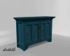 Aqua Antique Cabinet