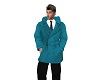 Trench Coat Turquoise