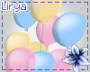 Pastel Birthday Balloons