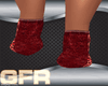 red cheetah boots