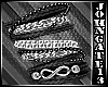 Chaines & Leather Brac R