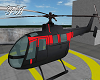 Black and red chopper