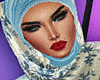 MQ* Blue hijab