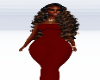 Mel long RED dress