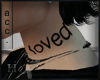 !H!Loved Neck Tat