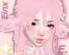 e. pink sheep ears