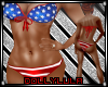 D*Bikini Stars/Stripes