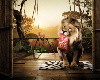 Lion & a bag of cookies