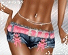 C/Jeans&Pink Sexy Short