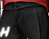 Blk Trousers Loose H.O