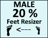 Feet Scaler 20%