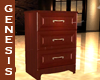 JCC 3Drawer Bedside Tbl