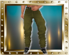 FALL OLIVE JEANS - M