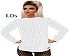 {LDs} Winter Sweater/Wh