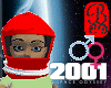 2001 Space Helmet red