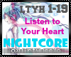 Nightcore:Listen2UrHeart