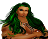 green hair