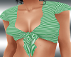 Knotted Green Top