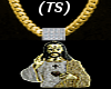 (TS) Gold Jesus Chain 4