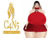 CNS BIMBO DRESS RED